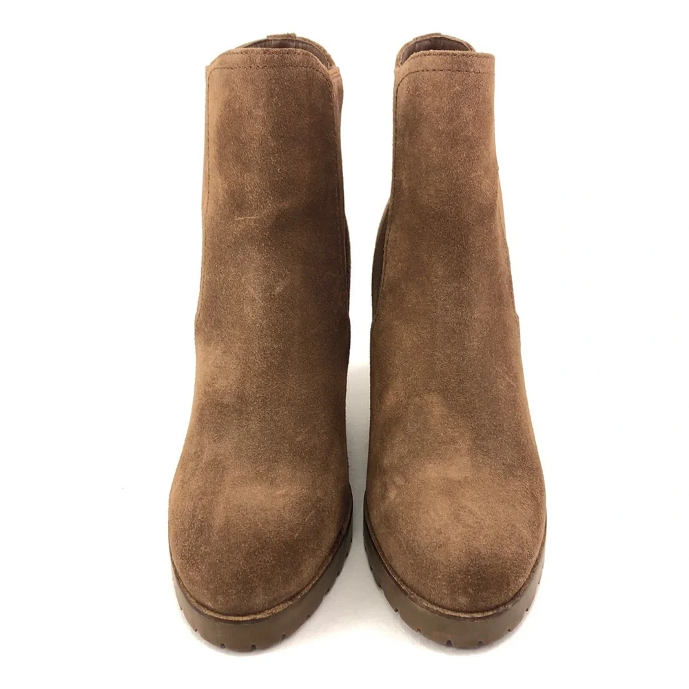 Michael Kors Thea Wedge Ankle Boots 8M